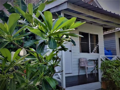 Superior garden view — Uphill Cottage